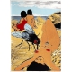 Screenprint 21st century "Three bathers with a fly" Limited Edition Beach Scene