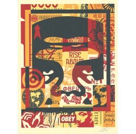 Shepard Fairey - Obey Collage