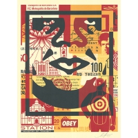 Shepard Fairey - Obey Collage