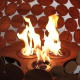 3-Burner Insert for Fire Bowl - 65cm Diameter