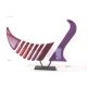 "Ravenna Purple" Glass Urn Glass Sculpture for Sale