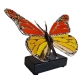 Glass urn - Butterfly Monarch