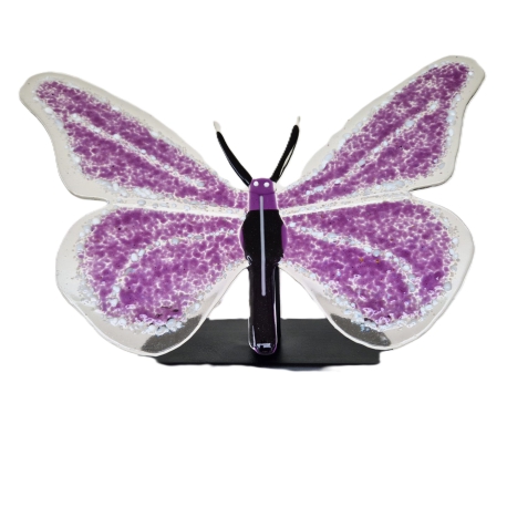 Glass Sculpture - Butterfly Monarch