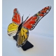 Glass Sculpture - Butterfly Monarch