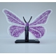 Glass Sculpture - Butterfly Monarch