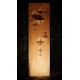 Steel Garden Wall - "Diamonds" - Modern Outdoor Ornament - 54 x 195 cm