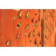 Steel Garden Wall - "Diptychon Foliage" - Modern Outdoor Ornament - 150 x 195 cm