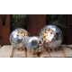 Galvanized Outdoor Globe Light - Diameter 40cm - modern garden ornament