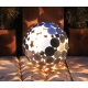 Galvanized Outdoor Globe Light - Diameter 55cm - modern garden ornament