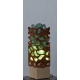 Indoor Column Light - green Z1 small - modern interior ornament