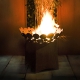 Fireplace - "Base Plate 60x60cm" - Modern Outdoor Ornament