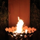 Fireplace - "Base Plate 60x60cm" - Modern Outdoor Ornament