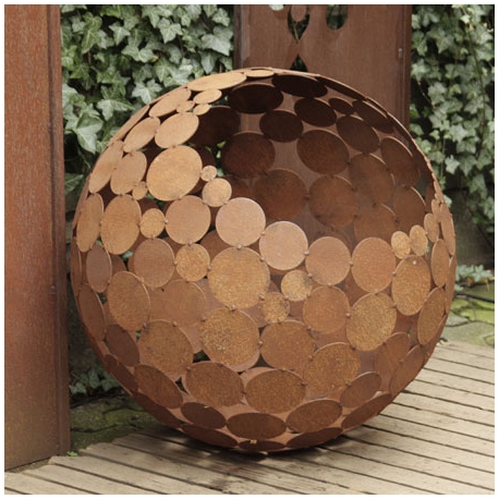 Fireplace - "Base Plate 60x60cm" - Modern Outdoor Ornament