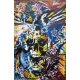 Colorful Skull Painting - Cycle de vie IV (2023) by Nelson Neves